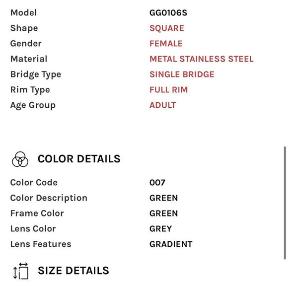 Gucci Wide Frame Sunglasses with box and dust bag MINT condition no scratches - Picture 11 of 11